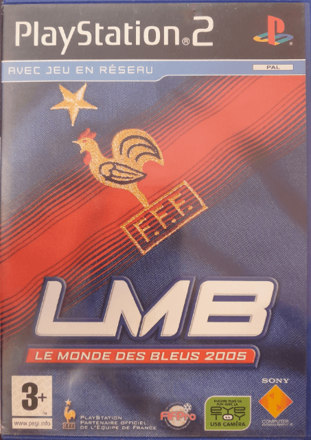 Le Monde des Bleus 2004 box art for Playstation 2